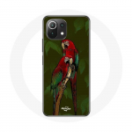 &Uuml;mbris Xiaomi Mi 11 Lite Pionus Parrot Red jaoks punane