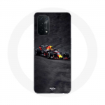 Oppo A74 Formula 1 Max Verstappen F1 &uuml;mbris must punane ja kollane