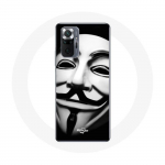 Coque pour Xiaomi Redmi Note 10 Pro Nous Sommes L&eacute;gion Masque Anonyme