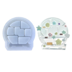 Mini silikoonvorm, mida on lihtne puhastada m&auml;nguasjade hoidja vormid isetegemise k&ouml;&ouml;gitarvikud dekoratiivvormid savi jaoks B