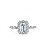 S925 h&otilde;bedane s&otilde;rmus D v&auml;rvi Moissanite Moissanite ristk&uuml;likukujuline smaragdl&otilde;ikega naiste &uuml;hekaraadine s&otilde;rmus abielus&otilde;rmuse pakkumine teemants&otilde;rmus kingitus t&uuml;druks&otilde;brale Opening is adjustable