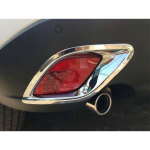 For Mazda CX-5 CX5 2013 2014 2015 2016 ABS Chrome cover trim back tail rear fog light lamp frame Lamp Cover Trim Car-styling brown