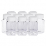 10 tk 15 ml t&uuml;hja pilli proovi ravimi tahke pulbri &uuml;mbris pudeli s&auml;ilituskonteiner 10pcs puhas