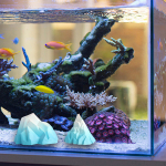 Akvaariumi j&auml;&auml;m&auml;e kaunistus, kalapaak Aquascape Iceberg, maastikukaunistus