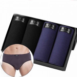 Meeste aluspesu kolmnurk puuvillane keskmise v&ouml;&ouml;kohaga lahtised p&uuml;ksid plusssuuruses hingavad mugavad meeste alusp&uuml;ksid &uuml;li&otilde;hukesed bokserid l&uuml;hikesed pagasiruumi L