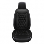 12 V soojendusega autoistme padi 2 temperatuuritasemega reguleeritav istmematt &uuml;lekuumenemise eest kaitstud rombi tekstuuriga automaatne istmepadi 12v must