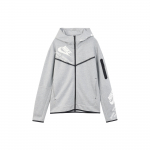 Nike Prinditud t&auml;is-lukuga kapuutsiga dressipluus-jakk Meeste &Uuml;ler&otilde;ivad Hall DM6475-063 L