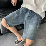 Deniml&uuml;hikesed p&uuml;ksid Meeste Suvine Vabaaja Sirge Viiepunktilised P&uuml;ksid L