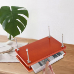 Puidust raamatupress, raamatuk&ouml;itmise press, raamatuk&ouml;itmise tarvikud, mitmeotstarbeline tugev press, koju