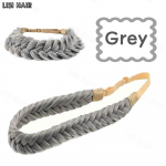 MERISIHAIR S&uuml;nteetiline klassikaline 3-ahelaline elastne punutud peapael Parukapikendused Naturaalsed parukapatsid, mis sobivad naistele igap&auml;evaseks Cosplay kandmiseks 22cm