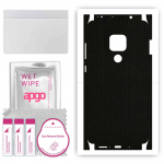 apgo Protective Skin Sticker for the back+sides compatible with Huawei Mate 20, Full Wrap Film, Foil, Vinyl - Pattern Matrix