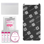 apgo MATTE Hybrid protective glass compatible with Oppo R15x, flexible nano glass, great replacement for tempered glass, scratch-resistant, full glue