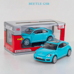 1/32 Scale Beetle GSR sulamist survevalatud automudel, tagasit&otilde;mmatav s&otilde;iduk heli ja valgusega lastele t&auml;iskasvanutele m&otilde;eldud kingituste kollektsioon 1/32-Size:15*7*5cm sinine