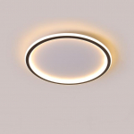 Moodne LED-laevalgusti &Uuml;li&otilde;huke &uuml;mmargune timmitav valgusega laelamp Magamistuba Vannituba R&otilde;du Vahek&auml;ik LED-laevalgustid Warm White NoRemote&20 cm