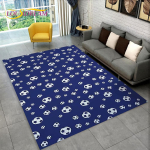 3D-jalgpalliv&auml;ljaku koomiksiv&auml;ljaku vaip, elutoa diivani vaibavaip, m&auml;ngutoa uksematt, libisemiskindel lapse p&otilde;randamatt 80x120cm(31x47in)