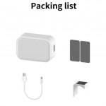 Magnetiline LED t&auml;itevalgusti DJI Osmo Mobile 6/OM5/4/SE/Zhiyun SMOOTH4/5 / Feiyu Vimble 3 k&auml;eshoitava karikambri stabilisaatori tarvikud