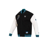 PUMA Meeskonnam&auml;rk Varakevadine Kollektsioon Vabaaja Spordipallurijakk Unisex Jakk Must 677373-01 S