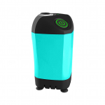 Kaasaskantav du&scaron;&scaron; matkamiseks Elektriline du&scaron;ipump IPX7 veekindel matkamiseks, matkamiseks, seljakotiga matkamiseks, haagissuvila jaoks Basic Three-Mode 4800mAh sinine