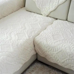 L&uuml;hike pl&uuml;&uuml;sis diivanir&auml;tik talvine Euroopa stiilis l&uuml;hike diivani kate &Uuml;hev&auml;rviline libisemiskindel diivanikate Universaalne elutuppa W 70 x L70cm beež