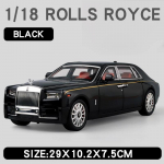 1/18 Rolls Royce Phantom Sulamist Automudel M&auml;nguasi Metallist Valuautod S&otilde;idukite Mudel Simuleeritud Heli Valgus Autoga M&auml;nguasi Kingitused Lastele