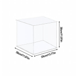 L&auml;bipaistev vitriin, t&ouml;&ouml;lauakarp, korraldajastand Tolmukindel kaitsevitriin, hoiukarp 35*30*30cm