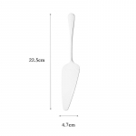 H&otilde;bedased s&ouml;&ouml;gin&otilde;ud S&ouml;&ouml;giriistad roostevabast terasest s&ouml;&ouml;gin&otilde;ud kook Spaatliga Teenus Lusikas Kurn Lusikas Supp Salat Kahvel K&ouml;&ouml;gin&otilde;ud 1Pc Cake shovel h&otilde;be