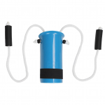 Suka liuguri sokkide t&otilde;mmitsa abivahend eakatele rasedatele sokkide jalga panemiseks Blue