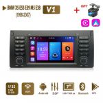Android AutoRadio BMW X5 E53 E39 M5 E38 jaoks 1996-2007 Carplay Car Multimedia GPS 2din Autoradio 2+64GB 2+32GB must