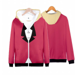 Faux bleiser t&otilde;mblukuga dressipluus s&uuml;gistalvine t&otilde;mblukuga kapuutsiga mantel Naiste 3D prinditud meeste meeste vabaaja kampsun jakk S