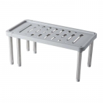 Multifunktsionaalne sisset&otilde;mmatav riiul valamukapi all N&otilde;uderiiuli maitseaineriiul k&ouml;&ouml;gin&otilde;ude hoiustamisriiul Kingariiul roostevaba teras hall