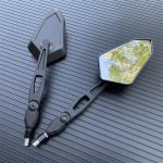 Mootorratta tahavaatepeegel Spiegel Paar Honda Yamaha Kawasaki Maverick Booster M10 Enduro KTM Suzuki jaoks must