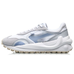 Li Ning Fang Yuan P&otilde;rutuskindlad Libisemiskindlad Vastupidavad Kerged Madala &Uuml;laosaga Jooksujalatsid Naiste toss Valge Helesinine AGCR034-2 35