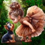 Uus T&uuml;drukute portree tikandid Loom Koer Tegelane Mosaiik Tikand Teemantmaal Ristitikandid T&auml;iskasvanute 5D isetegemise kunst Full Round 50x50CM