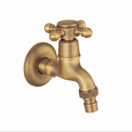 Antiikne messingist v&auml;lissegisti Aia Bibcock kraan Seinakinnitus Vannitoa pesumasina kraan &Uuml;he k&uuml;lma mopi kraan