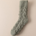 Talvised korallifliisist soojad sokid l&otilde;hnavastased mugavad paksud pl&uuml;&uuml;sist termosokid v&auml;lispordiks jalakaitse kulumisvastased sukad