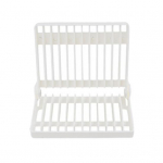 K&ouml;&ouml;k kokkupandav t&ouml;&ouml;laua n&otilde;udekaussi tassi kuivatamine t&uuml;hjendusplaadi riiuli hoidiku alus valge