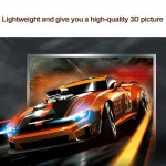 2 tk/partii Vq163R polariseeritud passiivsed 3D-prillid 3D-teleri ja p&auml;ris 3D-kinode jaoks