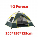 &Uuml;he puutega telk Automaatne veekindel telkimine 1 inimesele 4 inimesele Kerge kiirelt avatav kaasaskantav kokkupandav rannavarjualune