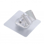 Du&scaron;ipea hoidik Bracket Vannituba 7,2*7,2cm ABS must valge