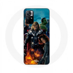 Coque Maniacase pour Redmi Note 11 5G Avengers film de super h&eacute;ros