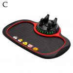 Multifunktsionaalne auto libisemisvastane matt Auto telefonihoidik, libisemisvastane libisemisvastane telefonihoidik, silikoonist armatuurlaua autopadja matt