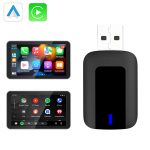 2-&uuml;hes juhtmevaba CarPlay Android Auto juhtmevaba adapter Smart Mini AI Box WiFi kiir&uuml;hendus Toyota Nissan Ford Chevrolet Suzuki Plug and Play jaoks