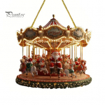 2D J&otilde;uluvana karusselli ripats Puhkemaja aken Auto J&otilde;ulupuu kaunistus Ripats Akr&uuml;&uuml;l K&auml;sit&ouml;&ouml; Kunst Ornament A