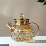 Jaapani klaasist veekeetja majapidamises kasutatav plahvatuskindel kuumakindel k&otilde;rge temperatuuriga suure mahutavusega veekeetja veetopsi komplekt puuviljamahla 1000ml