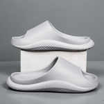 2024. aasta suvesussid Meeste Pehme Paks Tald Siseruumides Lium&auml;gid Platvorm Mood Rannajalatsid Paar Libisemiskindlad Vannitoa liugused 36-37 beež