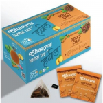 Chaayos Ayurvedic Herbal Tea (God's Chai) 25 Pyramid Tea Bags | Contains 21 Natural Ayurvedic Herbs | Ayurvedic herbal tea for immunity | 100% Natural