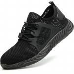 Moodv&otilde;rk Turvajalatsid Meestele Suvi Terasest Varvas T&ouml;&ouml;jalatsid Torkekindlad P&otilde;rutuskindlad T&ouml;&ouml;turvasaapad Mees Hingavad Turvasaapad Mees 41 must