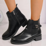 Uued s&uuml;gis- ja talve 2024 l&uuml;hikesed saapad, naiste &uuml;mara ninaga paeltega platvormsaapad, Briti &auml;&auml;rega vabaajasaapad 36 must