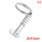 8 mm Bset Matel Marine Grade 316 roostevabast terasest kiirkinnitustihvt 51mm