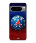 Coque - MANIACASE - Google Pixel 8a Pro - Souple - Noir - PSG Logo color&eacute;